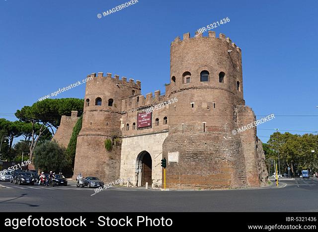 Porta San Paolo, Piazzale Ostiense, Rome, Italy, Europe