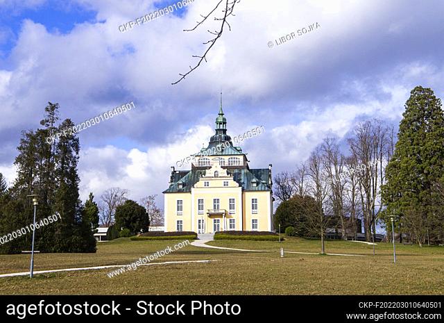 Villa Toscana in Gmunden, Salzkammergut, Upper Austria, February 21, 2022. (CTK Photo/Libor Sojka)