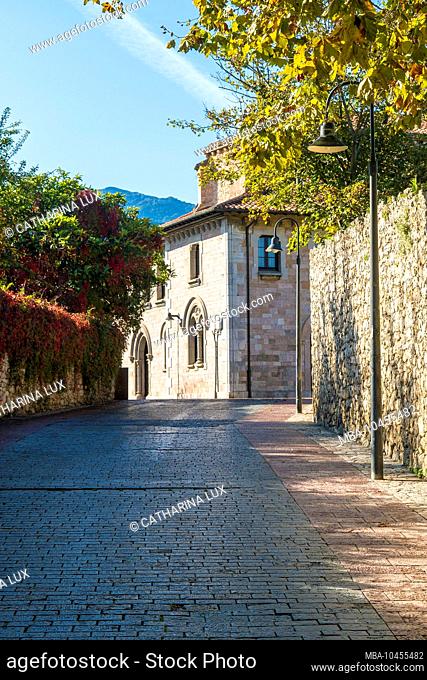 Spain, Asturias, Llanes, historic old town, Basilica de Santa Maria del Concejo
