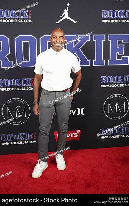 Iron 23, New York, USA, September 06, 2023 - Tiki Barber attends the 13th Annual Rookie USA Fashion Show at Iron 23 on September 06, 2023 in New York City