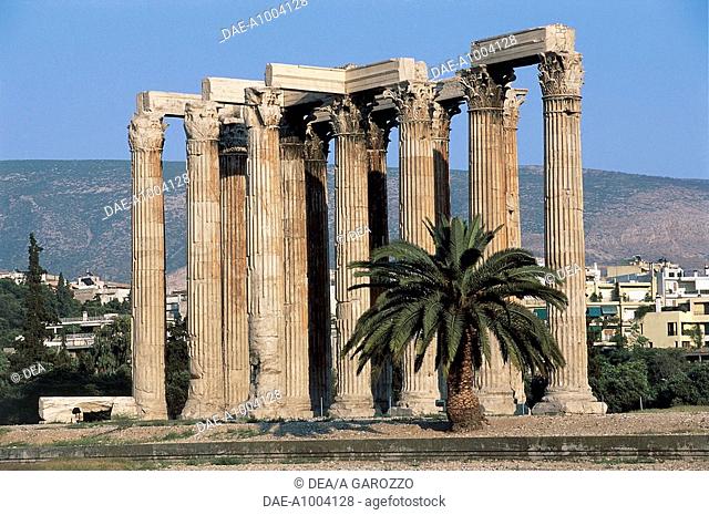Greece - Attica - Athens. Temple of Olympian Zeus