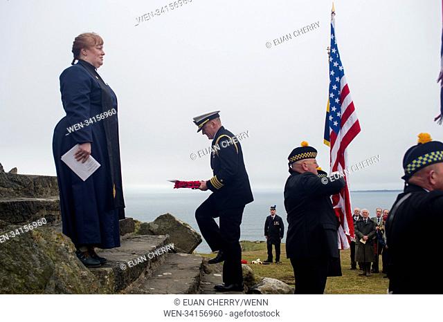 Service for the rededication of the American Monument at Mull of Oa in the Mull of Oa on Islay. Featuring: Atmosphere Where: Islay