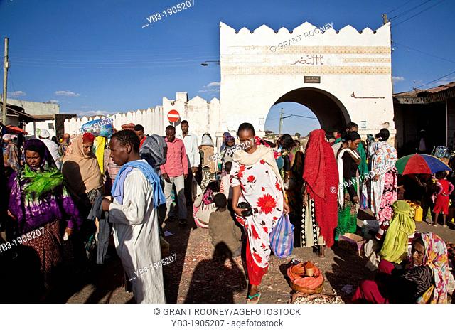 Christian Market, Showa Gate, Harar, Ethiopia