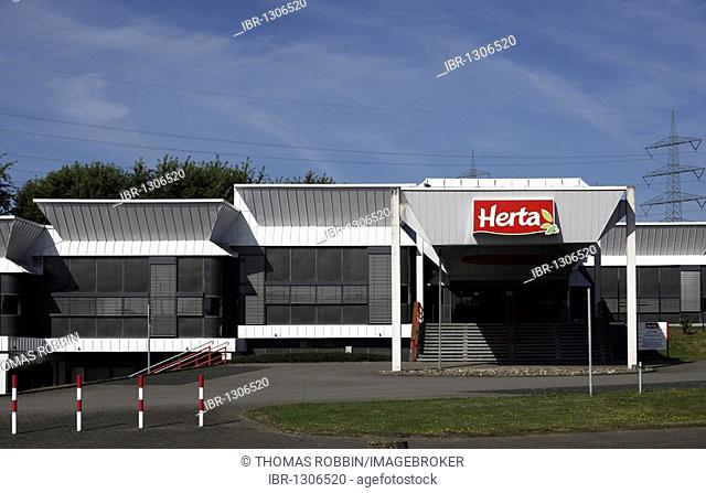 Meat products factory Herta, Herten, North Rhine-Westphalia, Germany, Europe