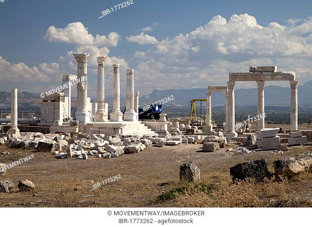 Museum and archaeological site of Laodicea, Denizli, Lycia, Turkey, Asia