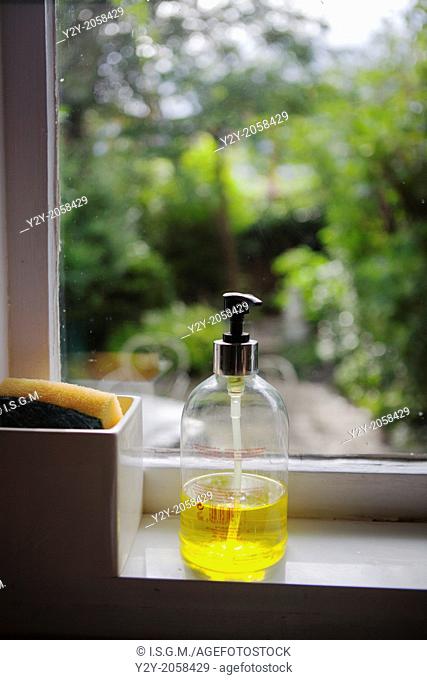 Soap and window