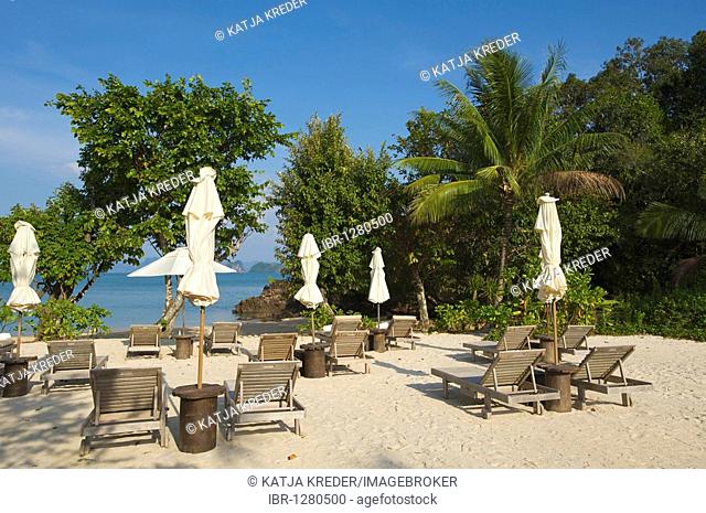 Luxury hotel, Evason Six Senses Hideaway, Yao Noi Island near Phuket Island, Phang Nga Bay, Thailand, Asia