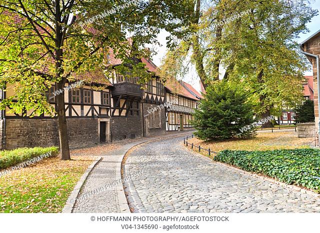 House Gadenstedt at the Oberpfarrkirchhof in Wernigerode, Saxony Anhalt, Germany, Europe