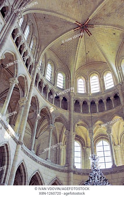 Soissons cathedral, Aisne department, Picardy, France
