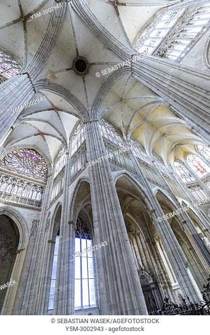 Monastery of Saint-Ouen, Rouen, Seine-Maritime, Normandie, France, Europe