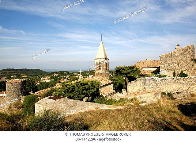 Church of Le Pegue, Provence, France, Europe