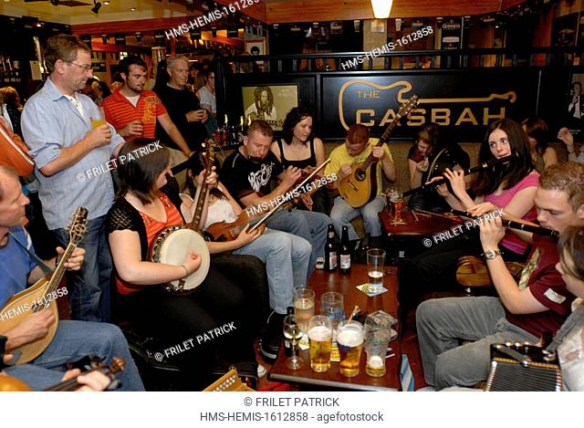 Ireland, County Donegal, Letterkenny, the Letterkenny Fleadh is the largest festival of Irish music and dance, itis held every year in August