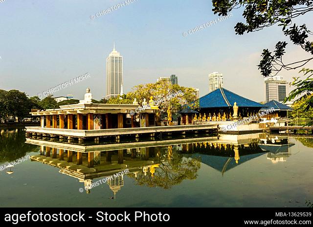Sri Lanka, Colombo, Sima Malaka Temple