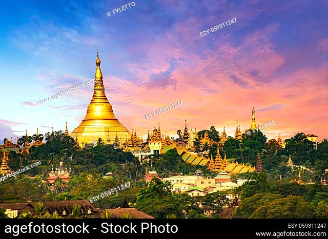 Shwedagon Pagoda is the most sacred golden Buddhist temple in Myanmar. It is located on the Singuttara hill in Yangon, Myanmar