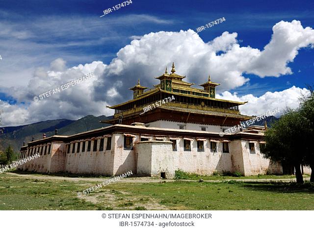 Central Temple, Samye Monastery near Lhasa, Tibet, China, Asia