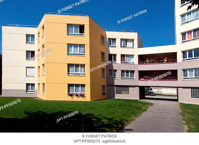 RESIDENCE DES MARGUERITES, SUBSIDIZED HOUSING IN THE CITY OF CHERBOURG, FRANCE