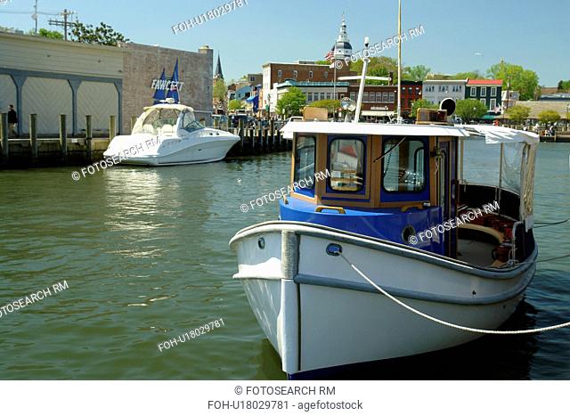 Annapolis, MD, Maryland, Chesapeake Bay, City Dock, Waterfront