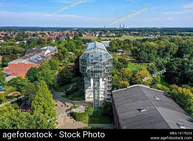 Hamm, North Rhine-Westphalia, Germany, The Maximilianpark of the Westphalian city of Hamm is an amusement park that has been built on the site of the disused...