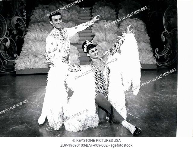 Jan. 03, 1969 - Margret G?bel and Franz Nigel gave their last performance in show business as guest stars in 'Holiday on Ice