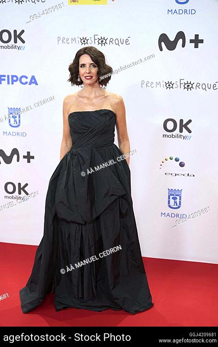 Marta Gonzalez de Vega attends 29th Jose Maria Forque Awards - Red Carpet at Palacio de Congresos de IFEMA on December 16, 2023 in Madrid, Spain