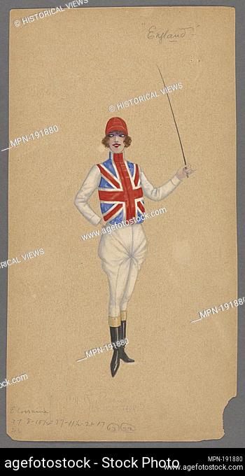 2-England. Burnside, R. H. (Robert Hubberthorne), 1873-1952 (Collector) Barnes, Will R., -1939 (Costume designer). R. H. Burnside collection Series III:...