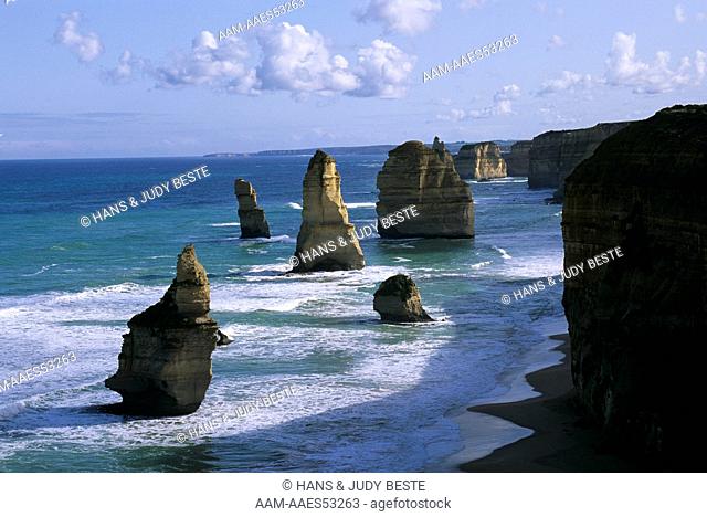 The Twelve Apostles Port Campbell NP, Australia sandstone formation Victoria west coast