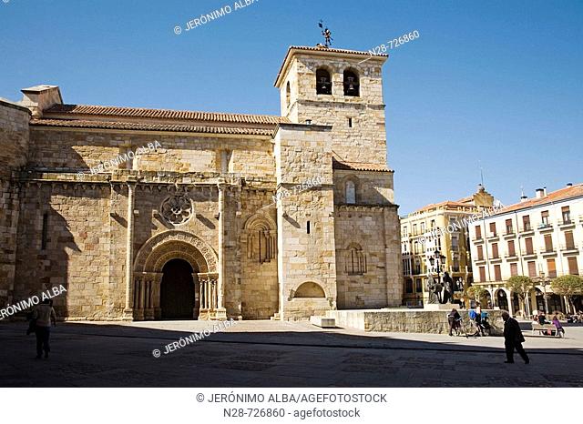 Romanesque church of San Juan de Puerta Nueva, Zamora. Castilla-Leon, Spain
