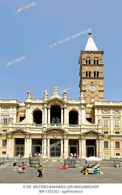 Santa Maria Maggiore, Saint Mary Major, on the summit of the Esquiline Hill, Rome, Italy, Europe