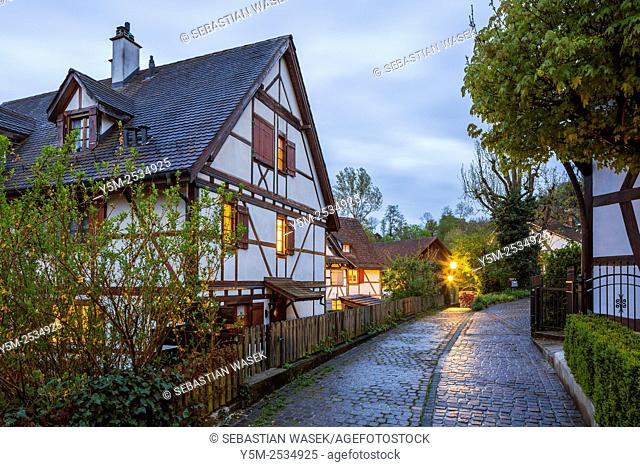 Medieval town Allschwil, Basel, Canton Basel-Landschaft, Switzerland