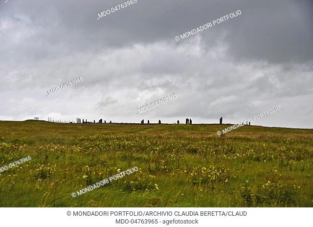 Il Cerchio di Brodgar (o Brogar) è un cerchio di pietre neolitico situato a Stenness sulle isole Orcadi, in Scozia. Fa parte del partimonio dell'umanità...