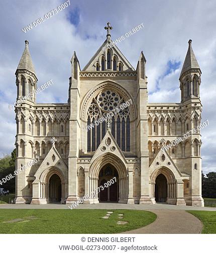 Exterior facade. St Albans Cathedral, St Albans, United Kingdom. Architect: Richard Griffiths Architects, 1077