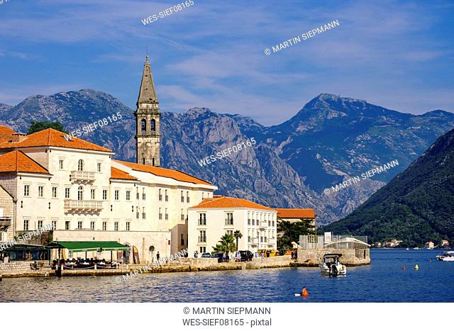 Montenegro, Perast, Bay of Kotor, Sveti Nikola Church