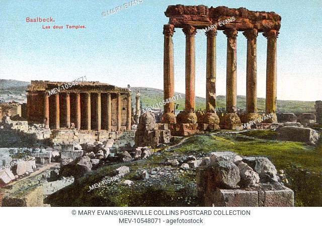 The Lebanese archaeological site of Baalbek (ancient Heliopolis), which features some of the finest and best preserved Roman remains in the Middle East
