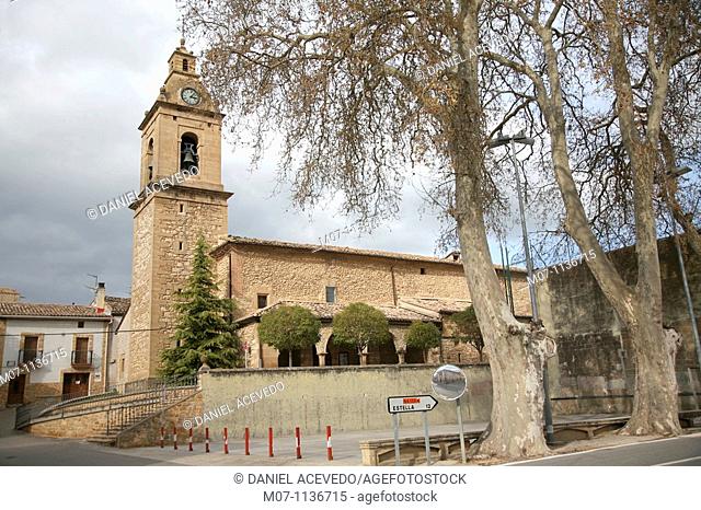 Murrieta village, Navarra, Spain