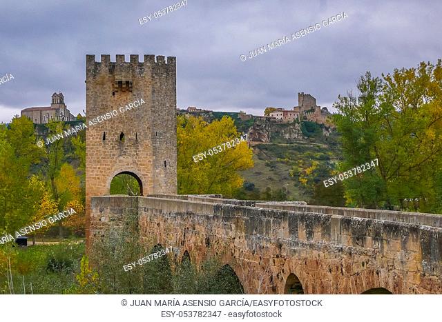 stone bridge in Frias Spain