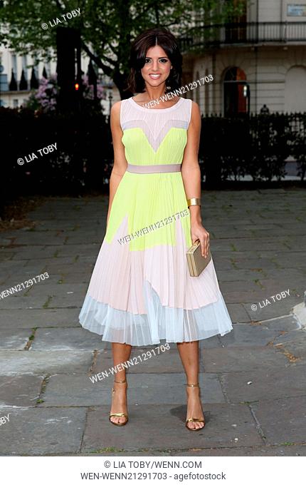 Superdrug 50th birthday party held at One Marylebone - Arrivals Featuring: Lucy Mecklenburgh Where: London, United Kingdom When: 23 Apr 2014 Credit: Lia...