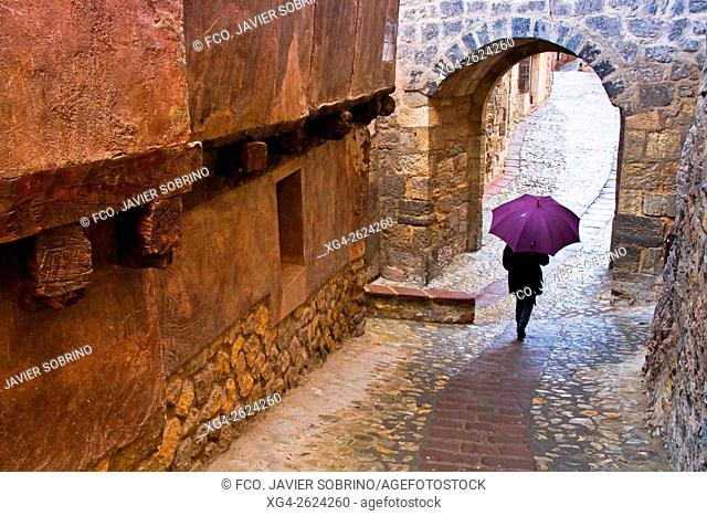 Arco del portal de Molina - Albarracín, Teruel Province, Aragon, Spain