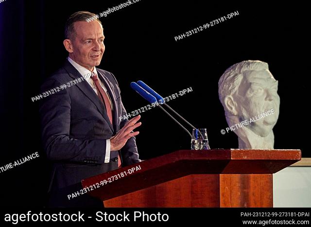 12 December 2023, Berlin: Volker Wissing (FDP), Federal Minister of Justice, speaks at the ceremony ""60 years of the Economic Council Values