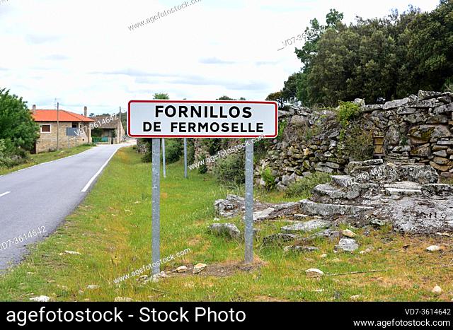 Fornillos de Fermoselle, Villar del Buey municipality. At right manual hydraulic pump. Zamora province, Castilla y Leon, Spain
