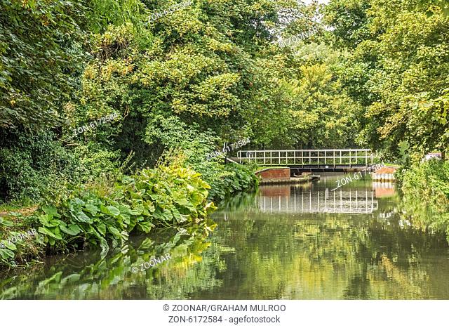 Bridge Across The Canal Thatcham Berkshire UK