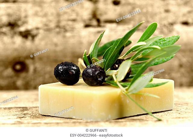 soap and olive