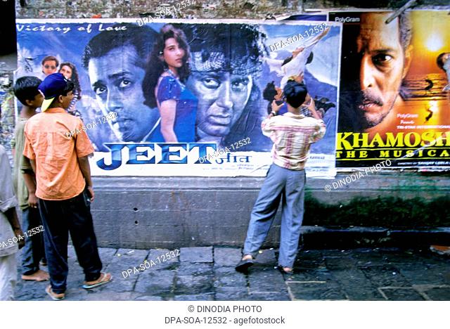 Film Posters , Bombay , India