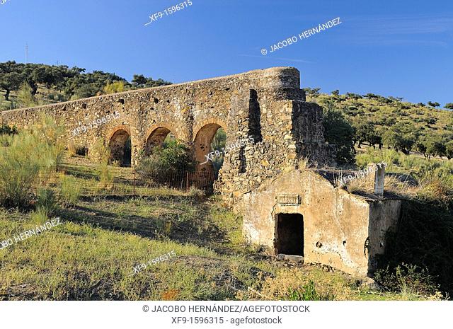 Watermill, Atalaya, Badajoz province, Extremadura, Spain