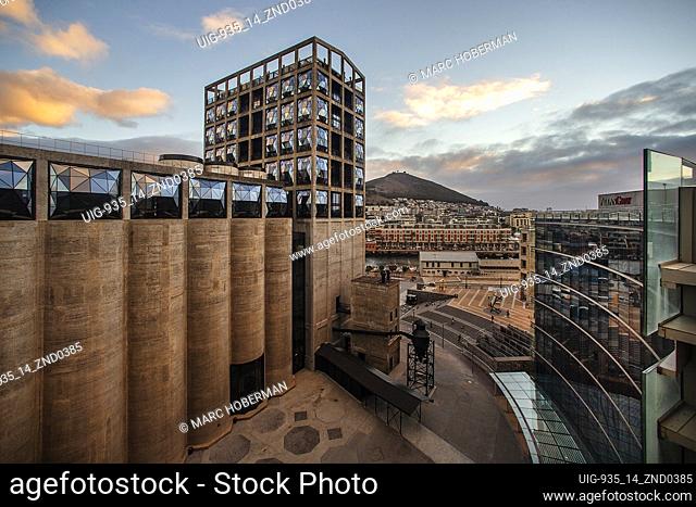 The Zeitz MOCAA museum at the V&A Waterfront, Cape Town, South Africa