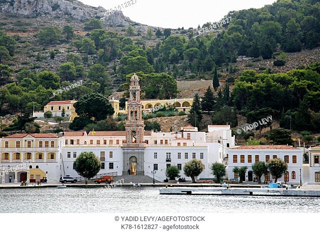 Panormitis Monastery, Panormitis Bay, Symi, Greece
