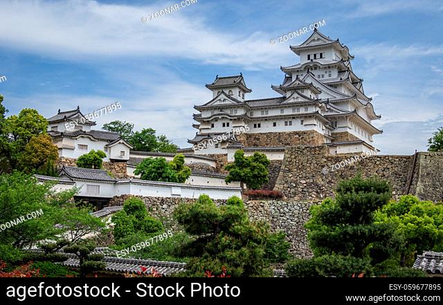 Himeji Castle, also known as White Heron Castle due to its elegant, white appearance, is widely considered as Japan's most spectacular castle for its imposing...