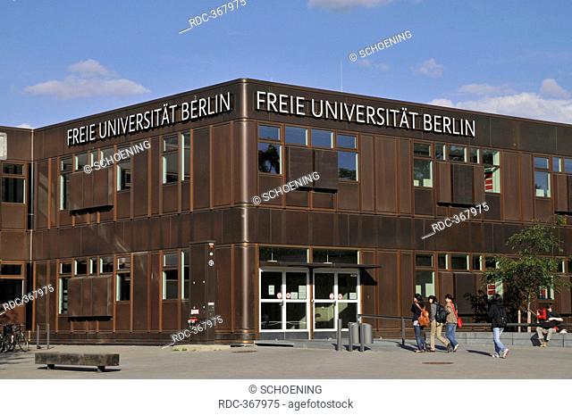 Free University of Berlin, rust bucket, Habelschwerdter Allee, Dahlem, Berlin, Germany / Freie Universitat, Freie Universit?t Berlin, FU Berlin, FUB