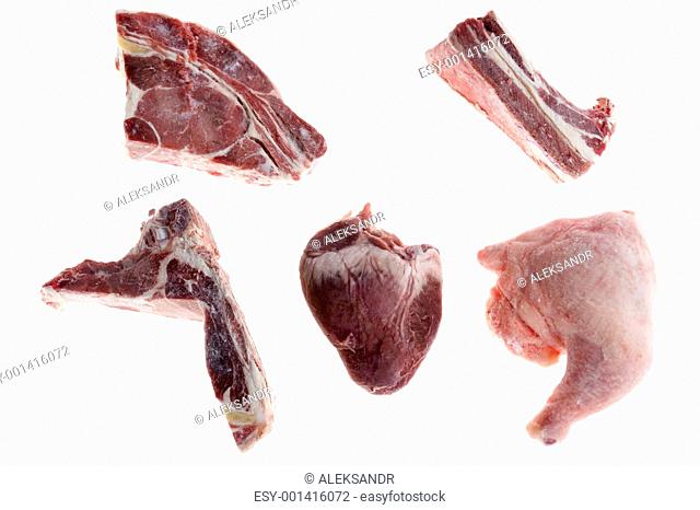 Set of meat