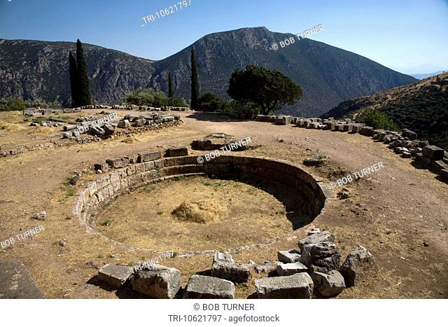 Ancient Delphi Mount Parnassus Sterea Ellada Greece