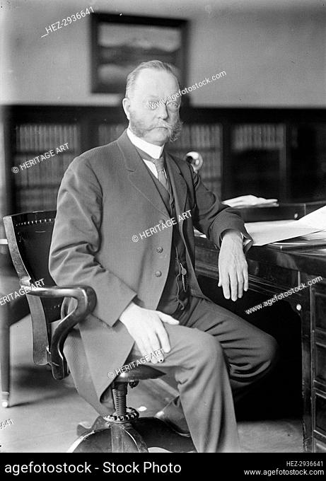 Redfield, William Cox, Rep. from New York, 1911-1913; Sec. of Commerce, 1913-1919, 1913. Creator: Harris & Ewing